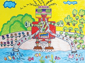 垃圾处理机器人